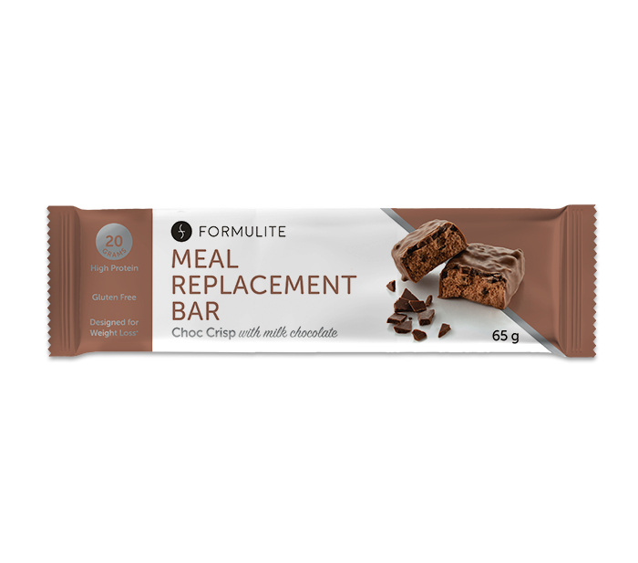 Choc Crisp with Milk Chocolate Meal Replacement Bar