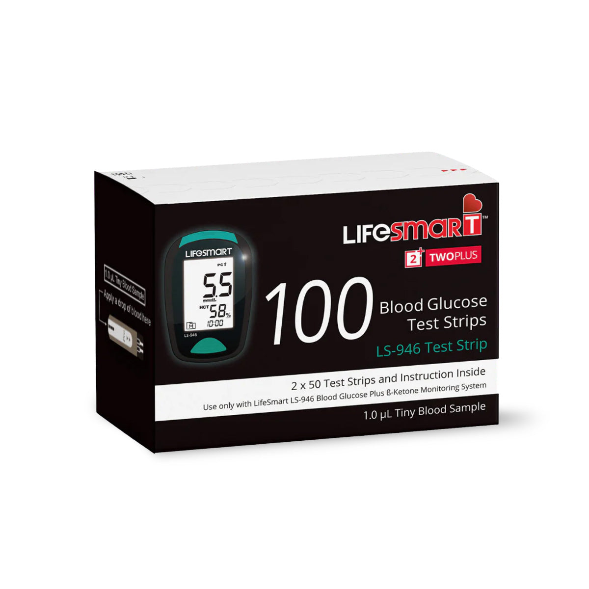 Lifesmart Blood Glucose Test Strips - 100 Count