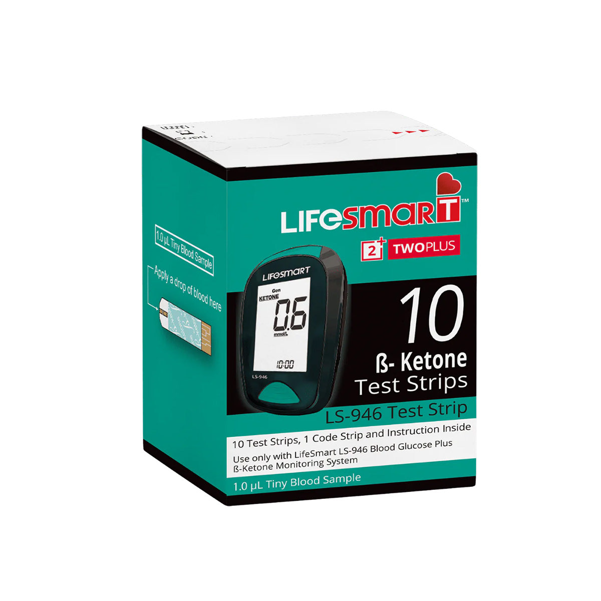 Lifesmart Ketone Test Strips - 10 Count