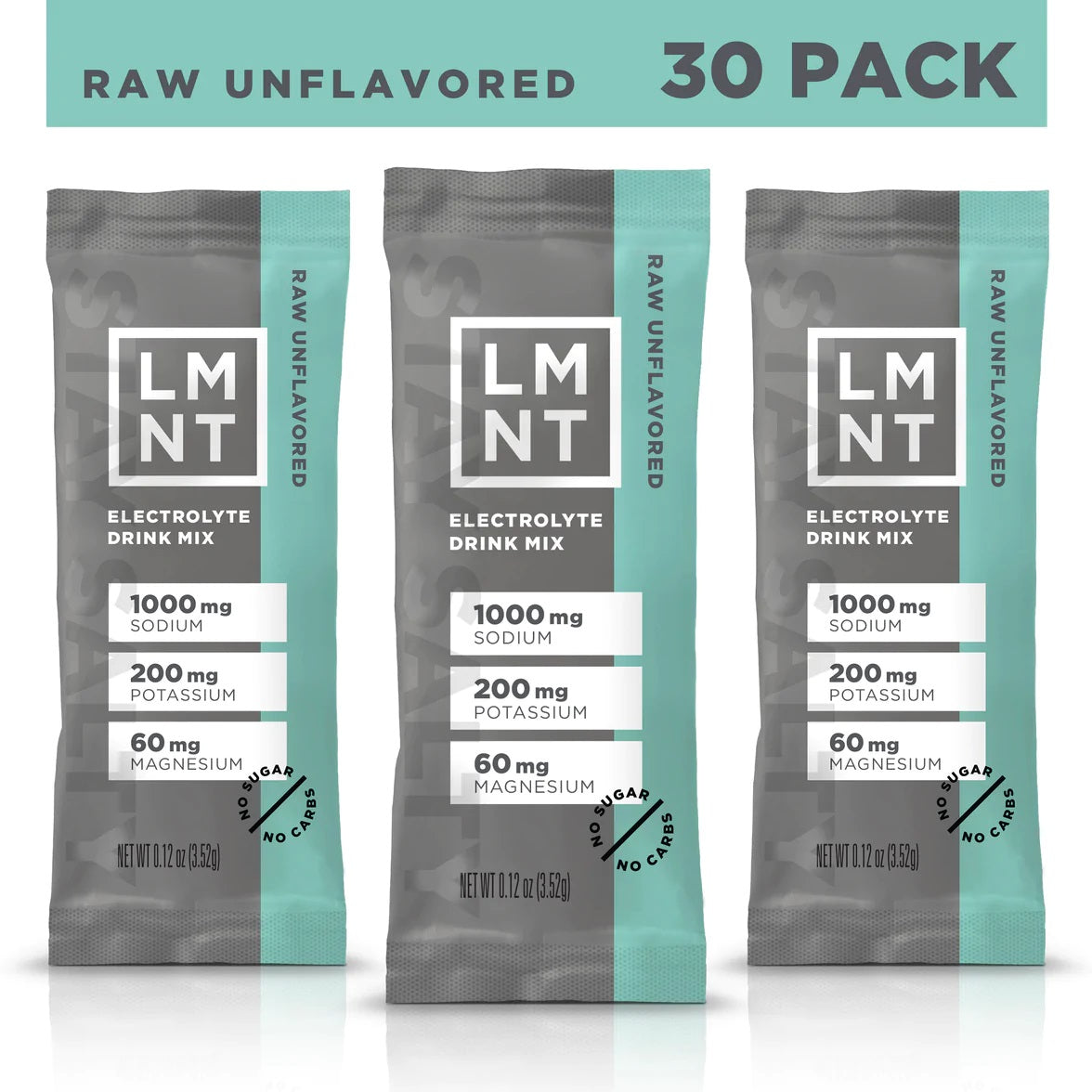 LMNT Raw Unflavoured - 30 Sticks